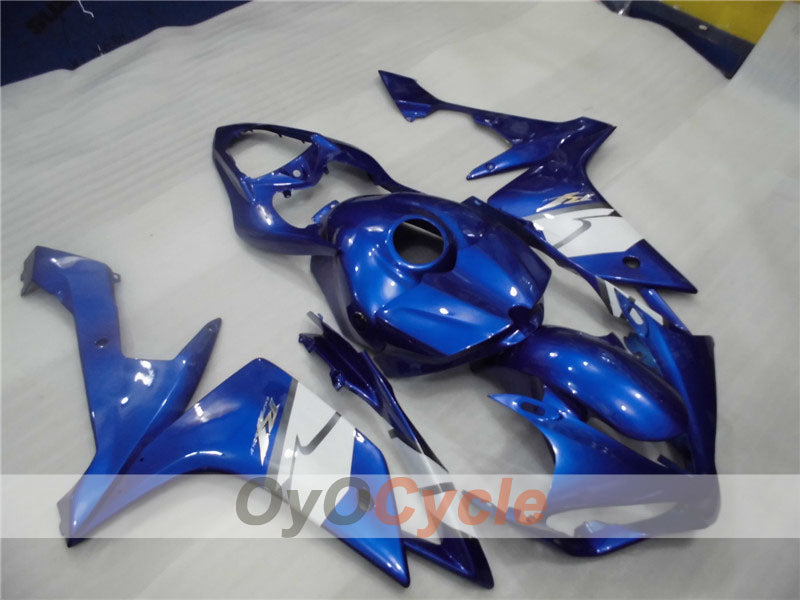 Verkleidungssatz für 07-08 YZF-R1 - Blau, Weiß - Werksstil #OYO87900865 Zweitbild