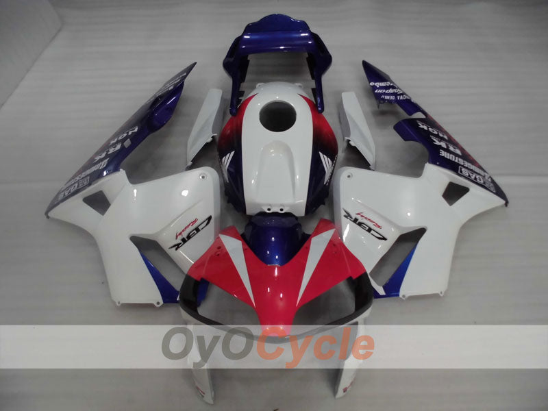Einspritzverkleidungskit für CBR600RR 03-04 - Blau, Weiß - Werksdesign #OYO87902560 Zweitbild