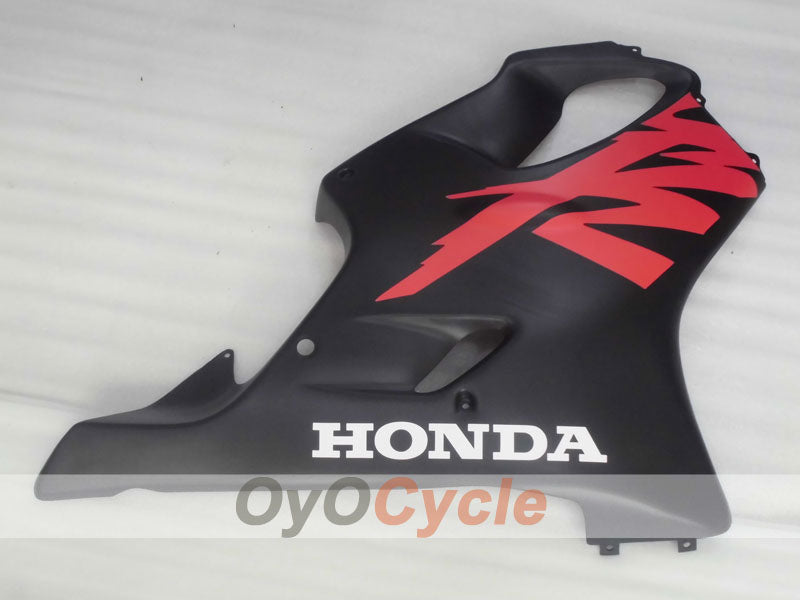 Verkleidungssatz für Einspritzmodelle 99-00 CBR600F4 - Rot, Schwarz, Matt - Werksstil #OYO87900117