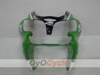 Einspritzverkleidungssatz für 00-02 NINJA ZX-6R - Grün, Schwarz - Nakano #OYO87901730