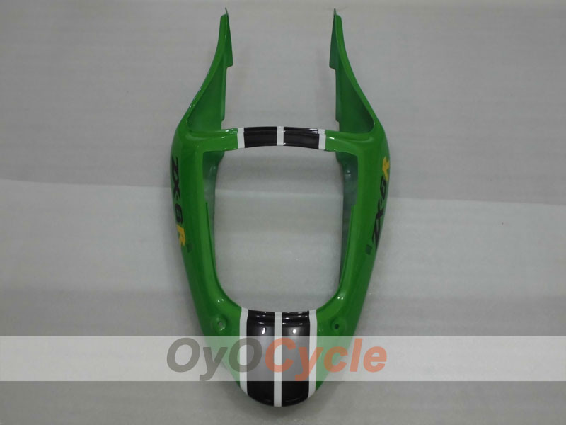 Einspritzverkleidungssatz für 00-02 NINJA ZX-6R - Grün, Schwarz - Nakano #OYO87901730
