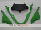 Einspritzverkleidungssatz für 00-02 NINJA ZX-6R - Grün, Schwarz - Nakano #OYO87901730