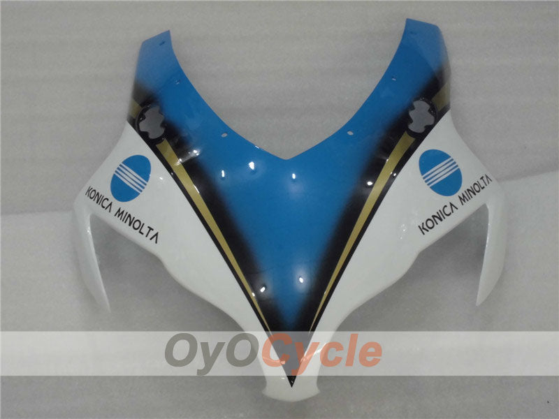 Verkleidungssatz für Einspritzmodelle für CBR1000RR 08-11 - Blau, Weiß - Konica Minolta #OYO87900691