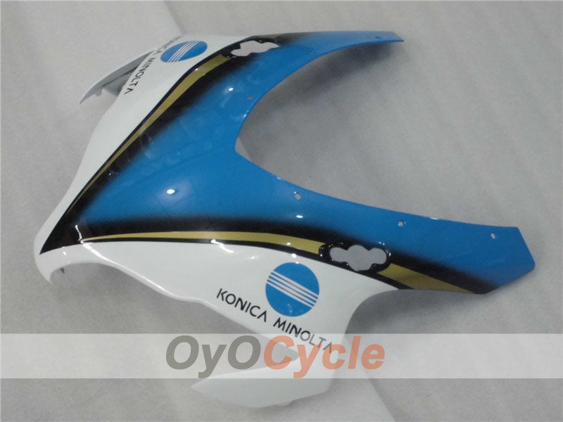 Verkleidungssatz für Einspritzmodelle für CBR1000RR 08-11 - Blau, Weiß - Konica Minolta #OYO87900691