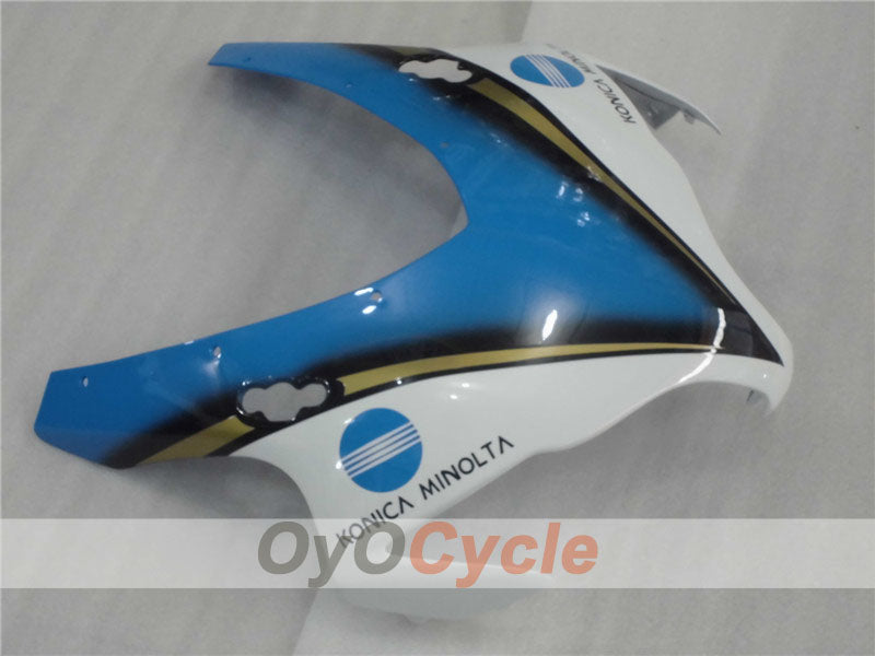 Verkleidungssatz für Einspritzmodelle für CBR1000RR 08-11 - Blau, Weiß - Konica Minolta #OYO87900691