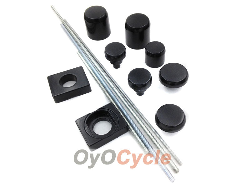 Abdeckungen für Achskappen für Kawasaki 06-09  NINJA ZX-14R #OYO87904005 Zweitbild