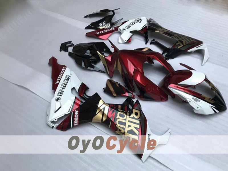 Einspritzverkleidungssatz für 17-19 CBR1000RR - Weinrot, Weiß - Sonstige #OYO87914586