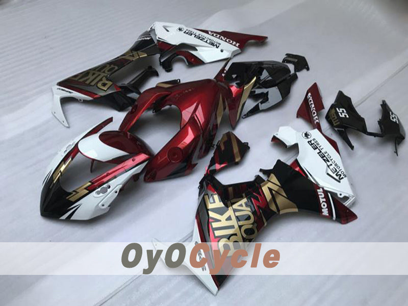 Einspritzverkleidungssatz für 17-19 CBR1000RR - Weinrot, Weiß - Sonstige #OYO87914586