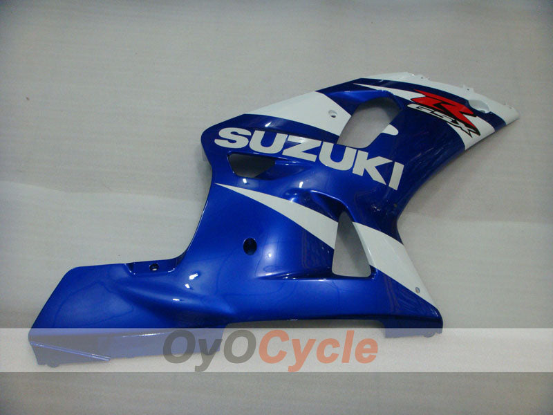 Verkleidungssatz für 01-03 GSX R600, Spritzguss - Blau, Schwarz - Werksstil #OYO87905089