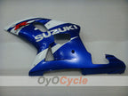 Verkleidungssatz für 01-03 GSX R600, Spritzguss - Blau, Schwarz - Werksstil #OYO87905089