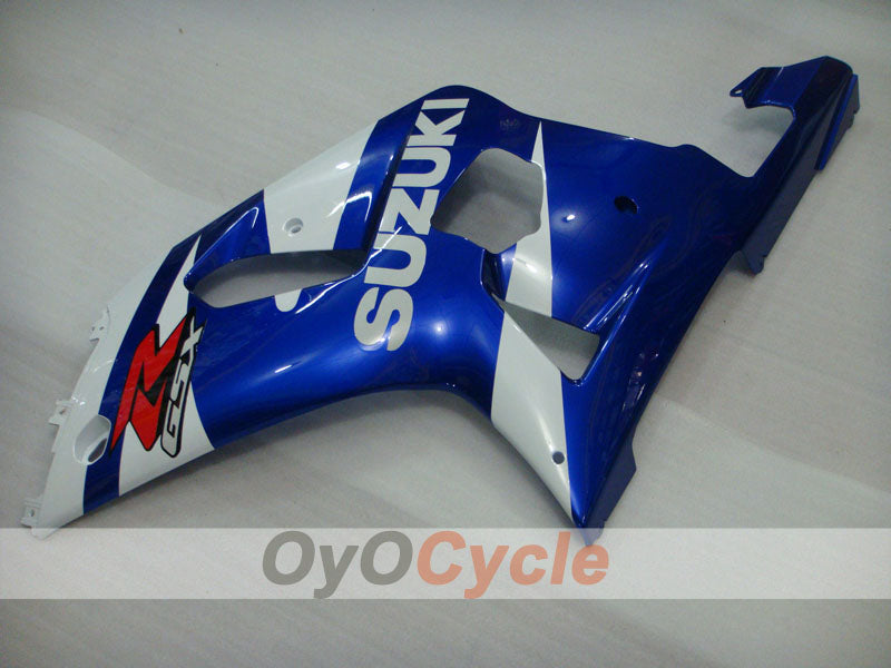Verkleidungssatz für 01-03 GSX R600, Spritzguss - Blau, Schwarz - Werksstil #OYO87905089