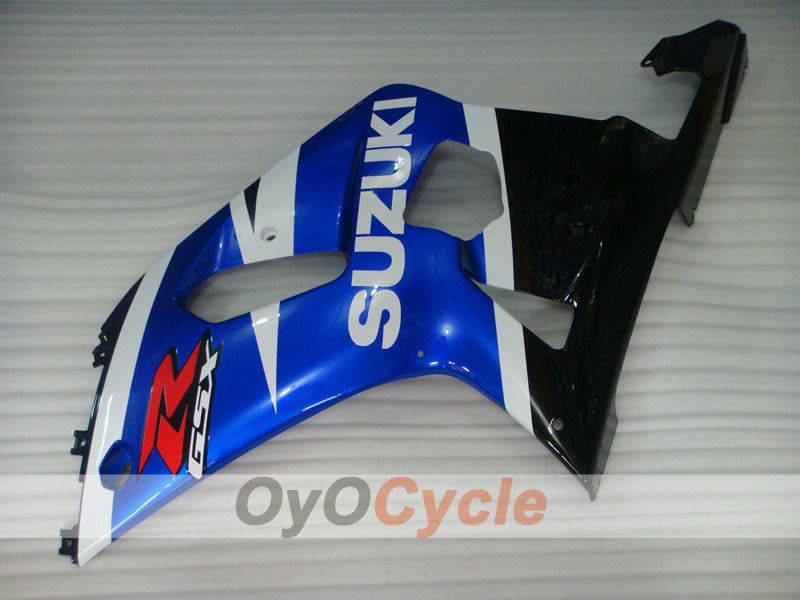 Einspritzverkleidungssatz für GSX R1000 00-02 - Weiß, Schwarz - Werksstil #OYO87905221