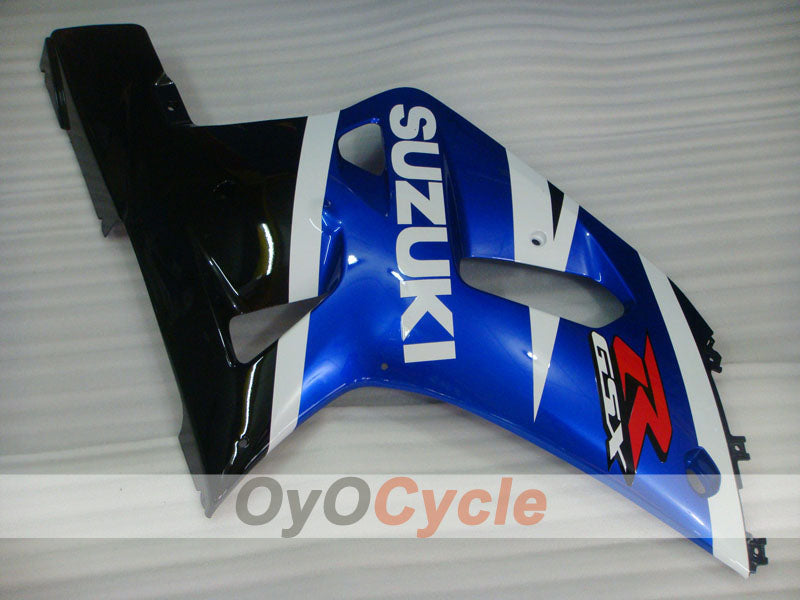 Einspritzverkleidungssatz für GSX R1000 00-02 - Weiß, Schwarz - Werksstil #OYO87905221