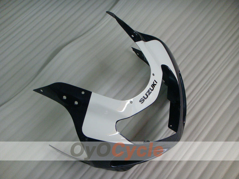 Einspritzverkleidungssatz für GSX R1000 00-02 - Weiß, Schwarz - Werksstil #OYO87905221