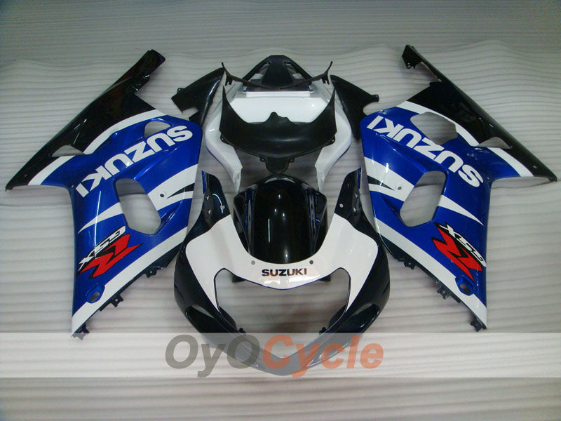 Einspritz-Verkleidungssatz für GSX R600, Baujahre 01-03 - Blau, Schwarz - Werksstil #OYO87905122 Zweitbild