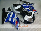 Einspritzverkleidungssatz für GSX R1000 00-02 - Weiß, Schwarz - Werksstil #OYO87905221