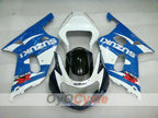 Verkleidungssatz für Einspritzmodelle 01-03 GSX R600 - Blau, Weiß, Schwarz - Werksstil #OYO87905095