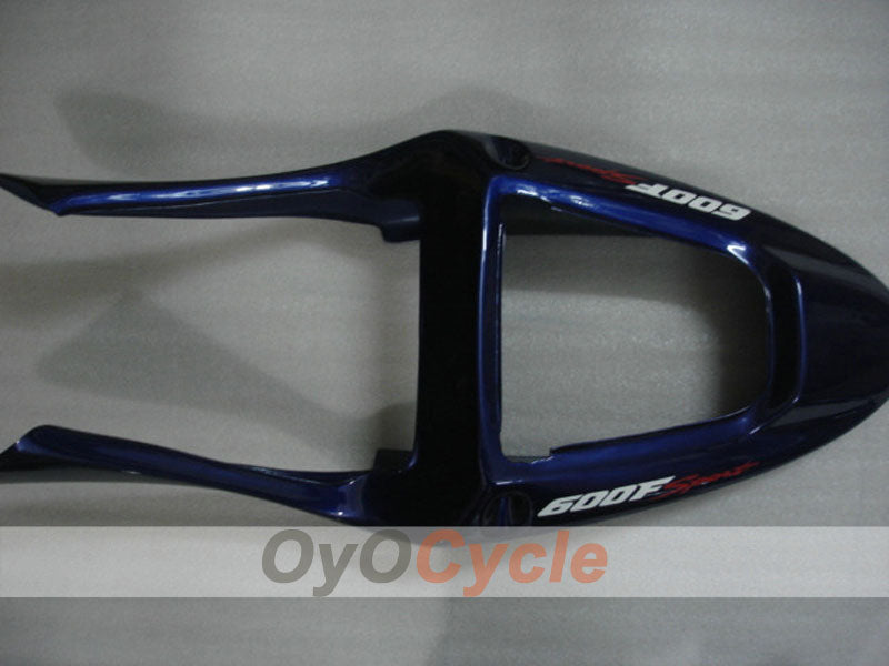 Einspritzverkleidungssatz für CBR600F4i 01-03 - Blau, Weiß - Werksdesign #OYO87900184