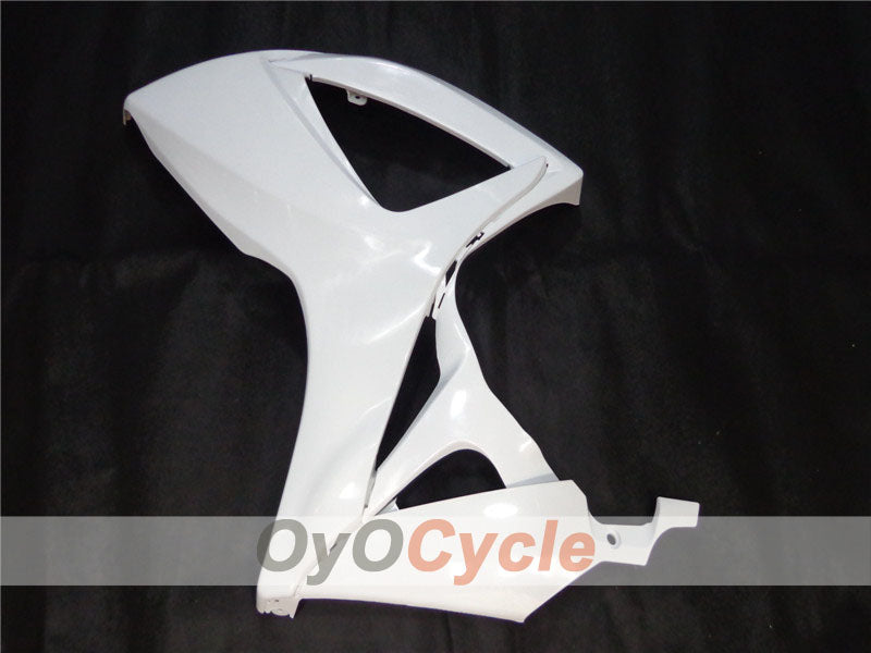 Unlackiertes Einspritzverkleidungs-Kit für 06-07 GSX R750 - Weiß - Werksstil #OYO87903185