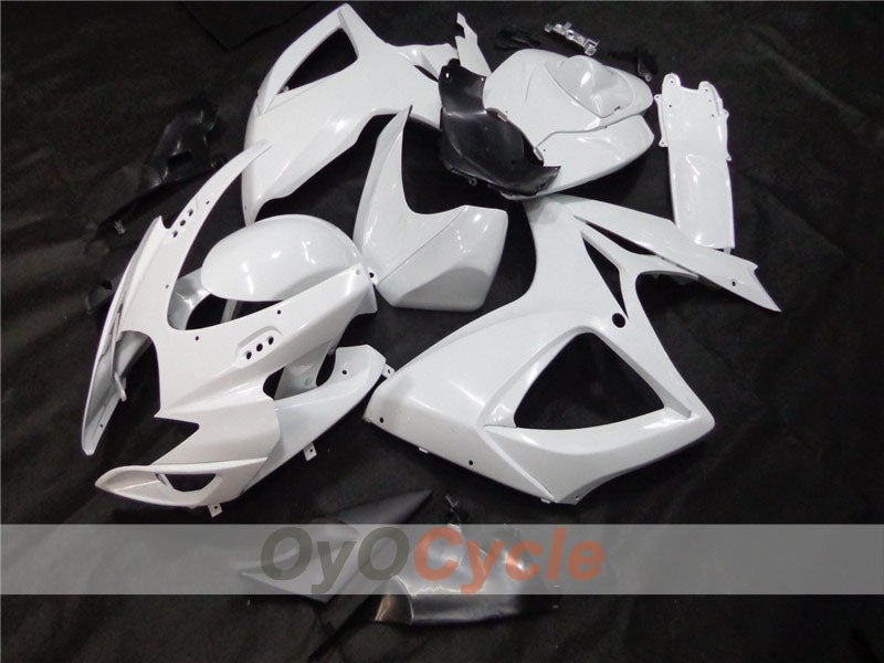 Unlackiertes Einspritzverkleidungs-Kit für 06-07 GSX R750 - Weiß - Werksstil #OYO87903185 Zweitbild