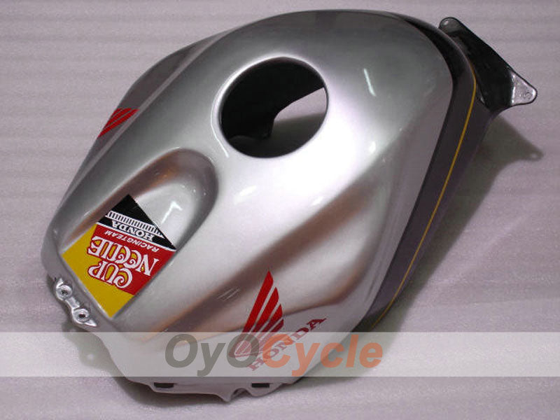 Verkleidungssatz für 03-04 CBR600RR - Rot, Silber - Cup Needle #OYO87900223