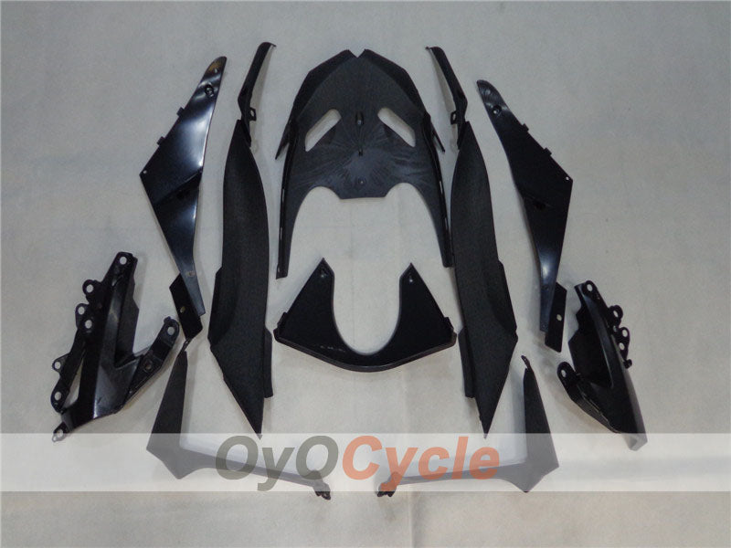 Unlackierter Spritzguss-Verkleidungssatz für NINJA ZX-6R 09-12  - Schwarz - Werksdesign #OYO87902473