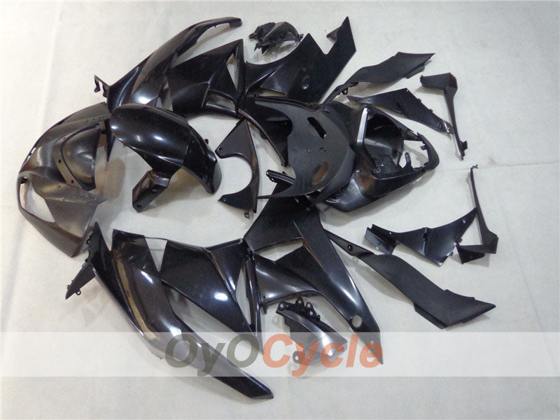 Unlackierter Spritzguss-Verkleidungssatz für NINJA ZX-6R 09-12  - Schwarz - Werksdesign #OYO87902473
