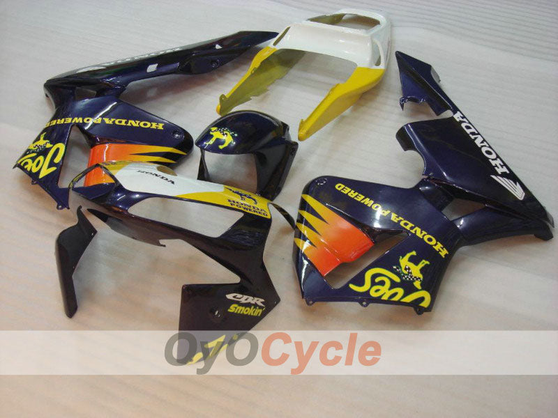 Verkleidungssatz aus Spritzguss für CBR600RR 03-04 - Gelb, Lila - Camel #OYO87902504 Zweitbild