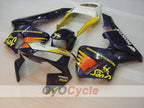 Verkleidungssatz aus Spritzguss für CBR600RR 03-04 - Gelb, Lila - Camel #OYO87902504