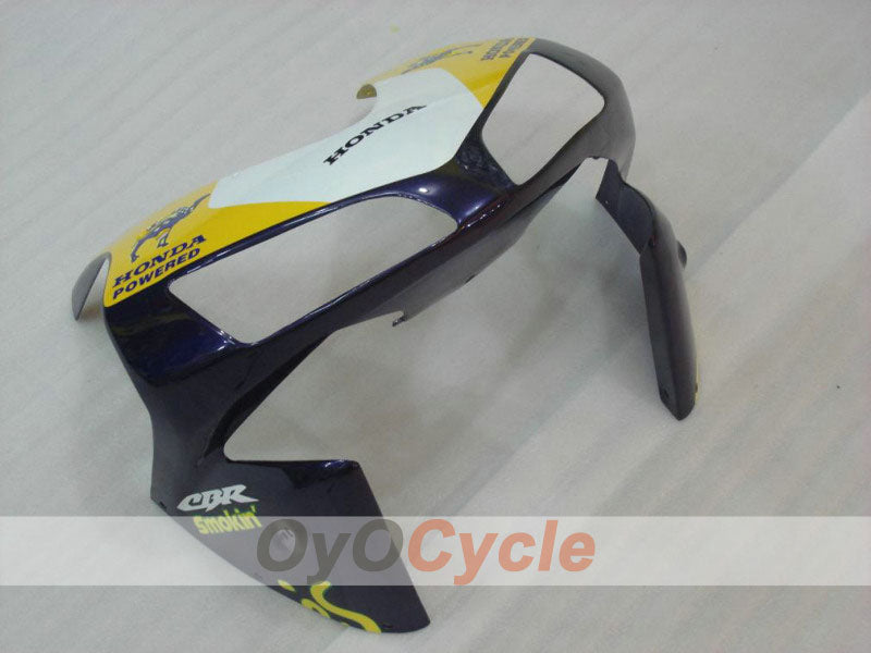 Verkleidungssatz aus Spritzguss für CBR600RR 03-04 - Gelb, Lila - Camel #OYO87902504