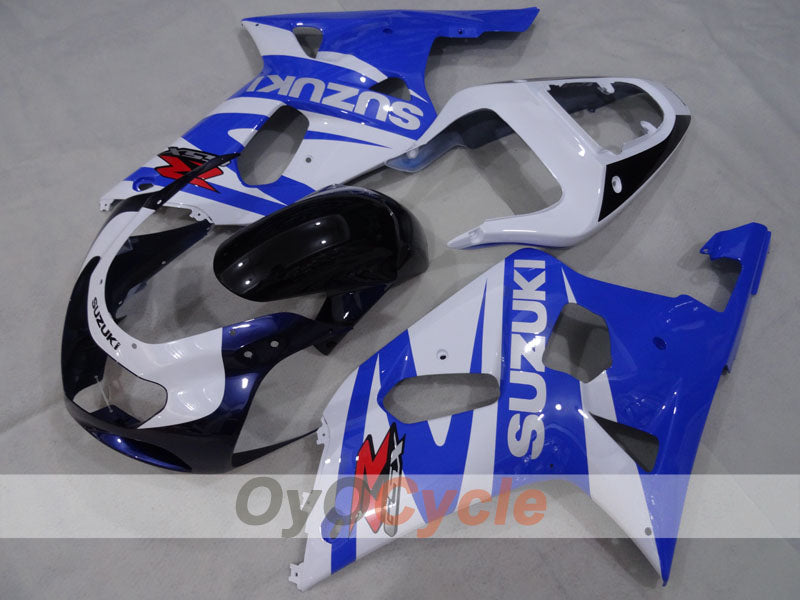 Einspritz-Verkleidungssatz für GSX R600, Baujahre 01-03 - Blau, Schwarz - Werksstil #OYO87905124 Hauptbild