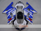 Einspritzverkleidungssatz für GSX R1000 00-02 - Blau, Schwarz - Werksstil #OYO87905222
