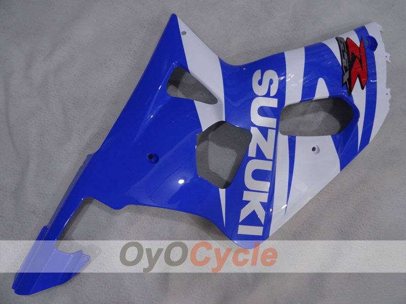 Einspritzverkleidungssatz für GSX R1000 00-02 - Blau, Schwarz - Werksstil #OYO87905222