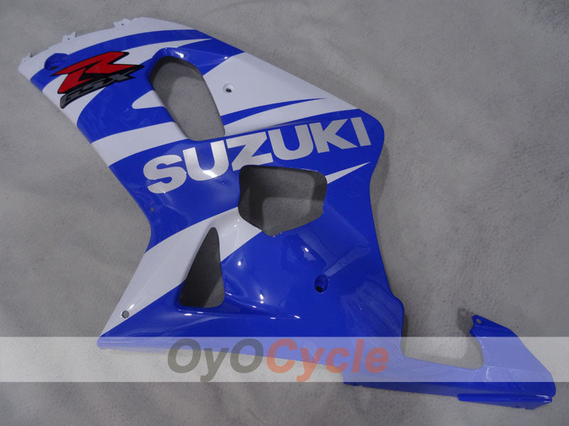 Einspritzverkleidungssatz für GSX R1000 00-02 - Blau, Schwarz - Werksstil #OYO87905222