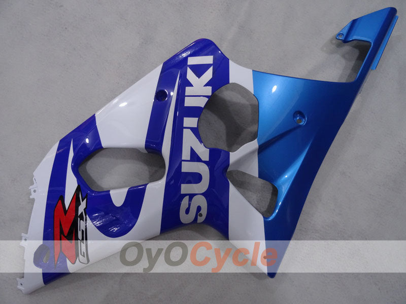 Einspritzverkleidungssatz für GSX R1000 00-02 - Blau, Schwarz - Werksdesign #OYO87905131