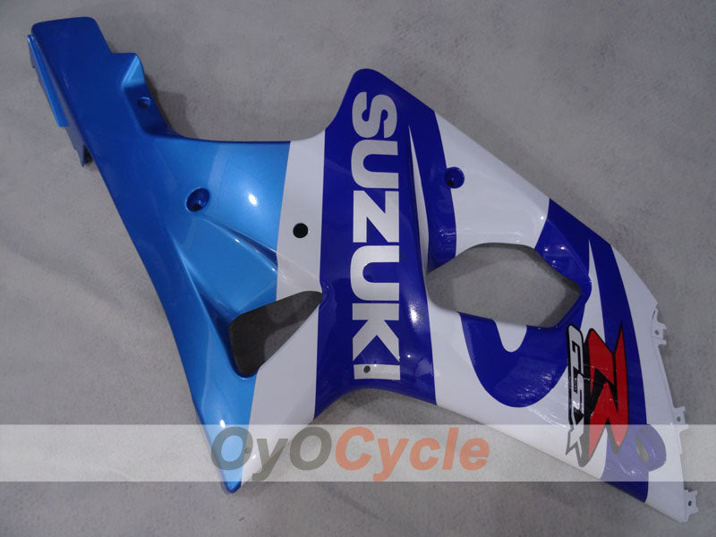 Einspritzverkleidungssatz für GSX R1000 00-02 - Blau, Schwarz - Werksdesign #OYO87905131