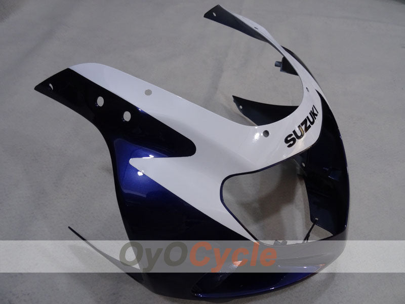 Einspritzverkleidungssatz für GSX R1000 00-02 - Blau, Schwarz - Werksdesign #OYO87905131