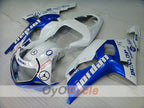 Einspritzverkleidungssatz für GSX R1000 00-02 - Blau, Weiß - DUNLOP #OYO87905226