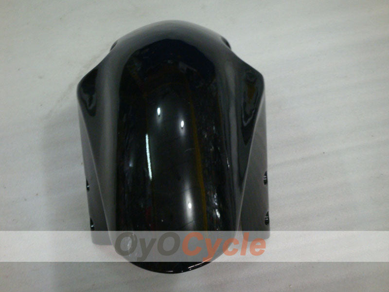 Verkleidungssatz für 00-02 GSX R1000 - Weiß, Schwarz, Silber - Werksstil #OYO87905205