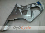 Verkleidungssatz für 00-02 GSX R1000 - Weiß, Schwarz, Silber - Werksstil #OYO87905205