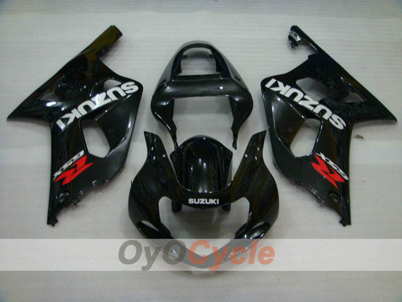Einspritzverkleidungssatz für GSX R750, Baujahr 00-03 - Schwarz - Werksstil #OYO87905140 Zweitbild