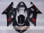 Einspritzverkleidungssatz für GSX R750 00-03 - Schwarz - Werksdesign #OYO87905133