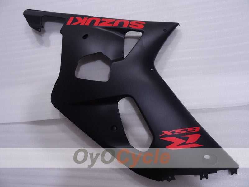 Einspritzverkleidungssatz für GSX R750 00-03 - Schwarz - Werksdesign #OYO87905133