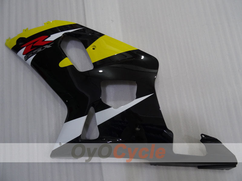 Einspritzverkleidungssatz für GSX R1000 00-02 - Gelb, Schwarz - Werksstil #OYO87905224