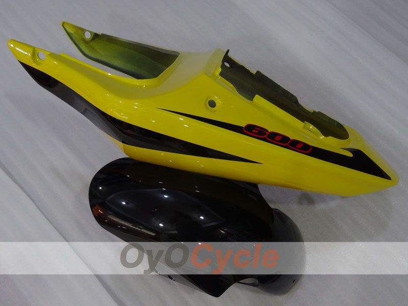 Verkleidungssatz für Einspritzmodelle für 00-03 GSX R750 - Gelb, Schwarz - Werksstil #OYO87905178