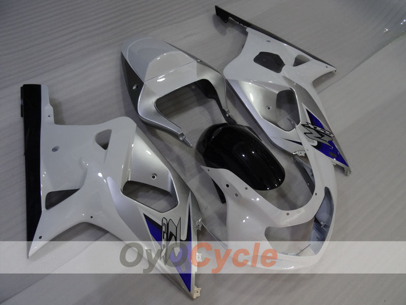 Einspritz-Verkleidungssatz für GSX R750, Baujahr 00-03 - Weiß - Werksstil #OYO87905164