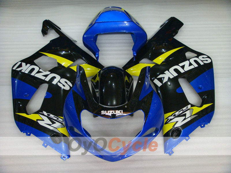 Einspritz-Verkleidungssatz für GSX R750, Baujahr 00-03 - Blau, Schwarz - Werksstil #OYO87905154 Zweitbild