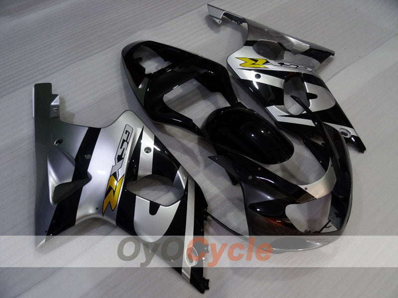 Einspritzverkleidungssatz für GSX R750 00-03 - Schwarz, Silber - Werksstil #OYO87905165 Zweitbild