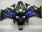 Verkleidungssatz für Einspritzmodelle der CBR600F3, 97-98 - Blau, Schwarz - Werksstil #OYO87900093