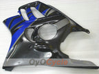 Verkleidungssatz für Einspritzmodelle der CBR600F3, 97-98 - Blau, Schwarz - Werksstil #OYO87900093
